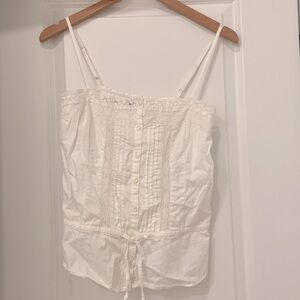 Brandy Melville Lace Trim Top
